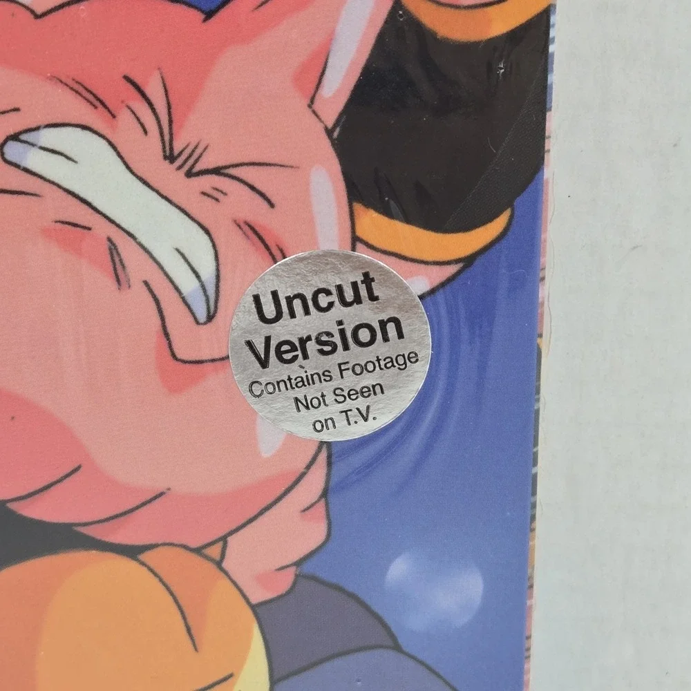 Dragon Ball Z Kid Buu Vegeta's Plea VHS Uncut Version New Sealed Anime DBZ NOS